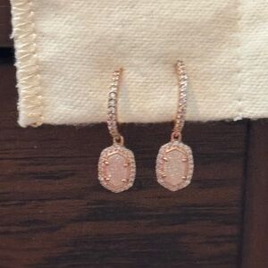 Kendra Scott Elegant Rose Gold Earrings